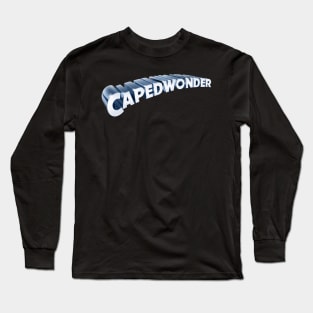 CapedWonder logo 8 Long Sleeve T-Shirt